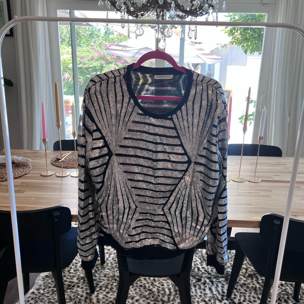 Sequin sweater